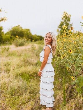 American Threads Colette Crochet Top and Maxi Skirt Set (DISCONTINUED COLORS)